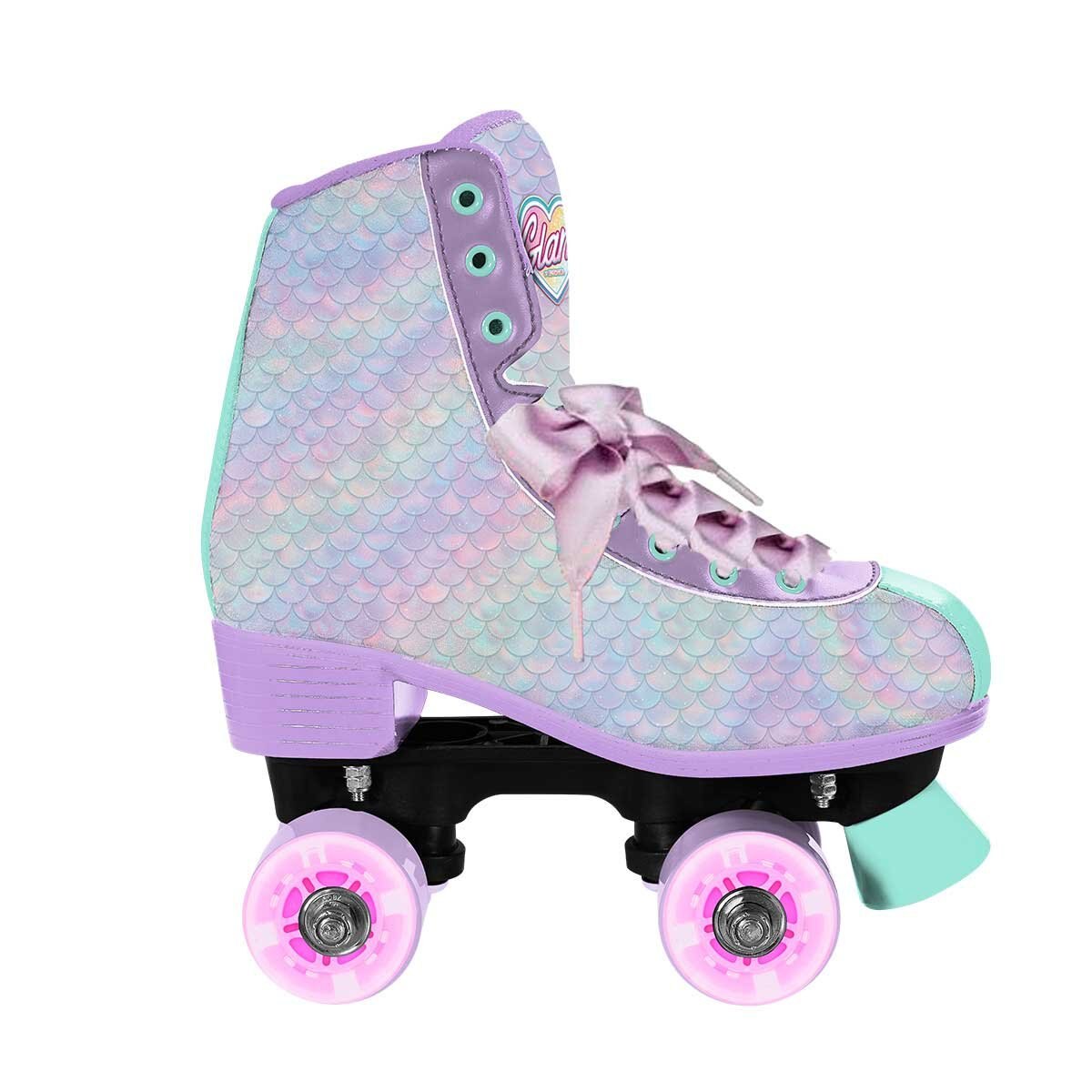 Patines Bota Sirena Glam By Rush Girl Flying Wheel Talla 25