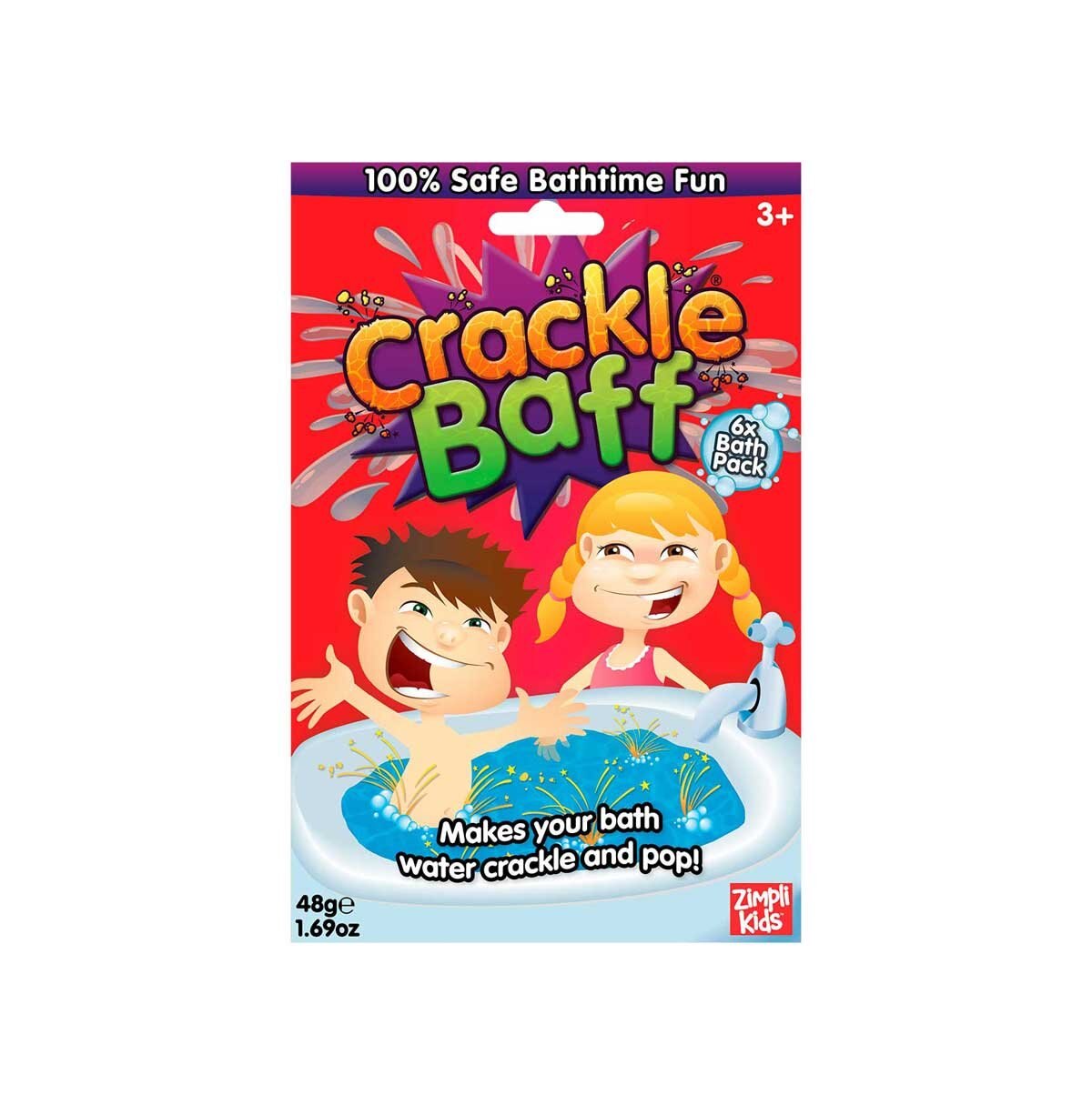 Slime Zimple Crackle Baff 48 Gr Ruz