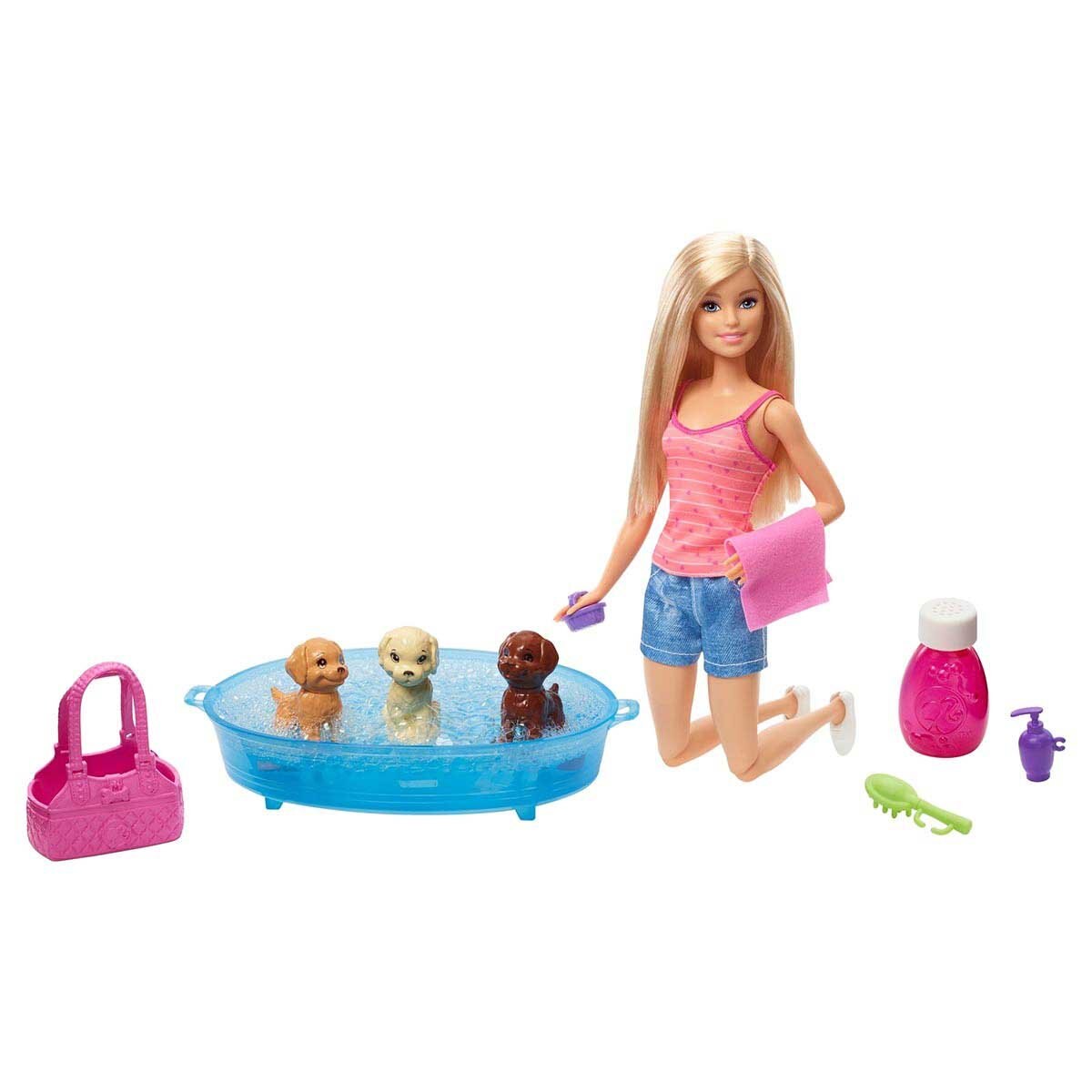 Barbie Cuidado de Cachorritos Mattel