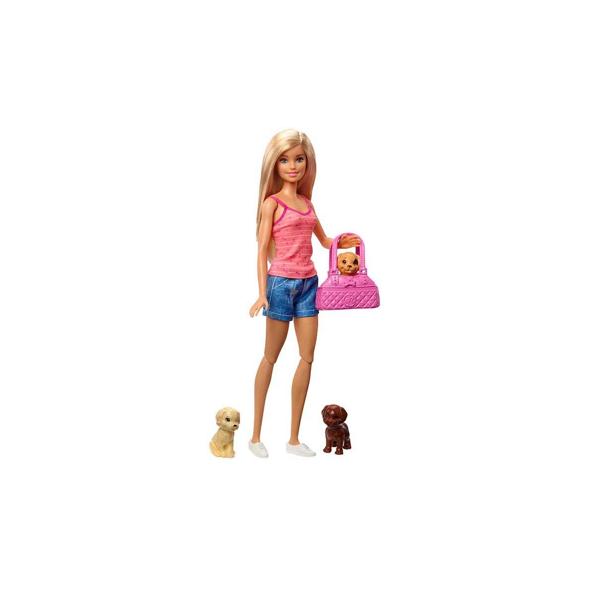 Barbie Cuidado de Cachorritos Mattel