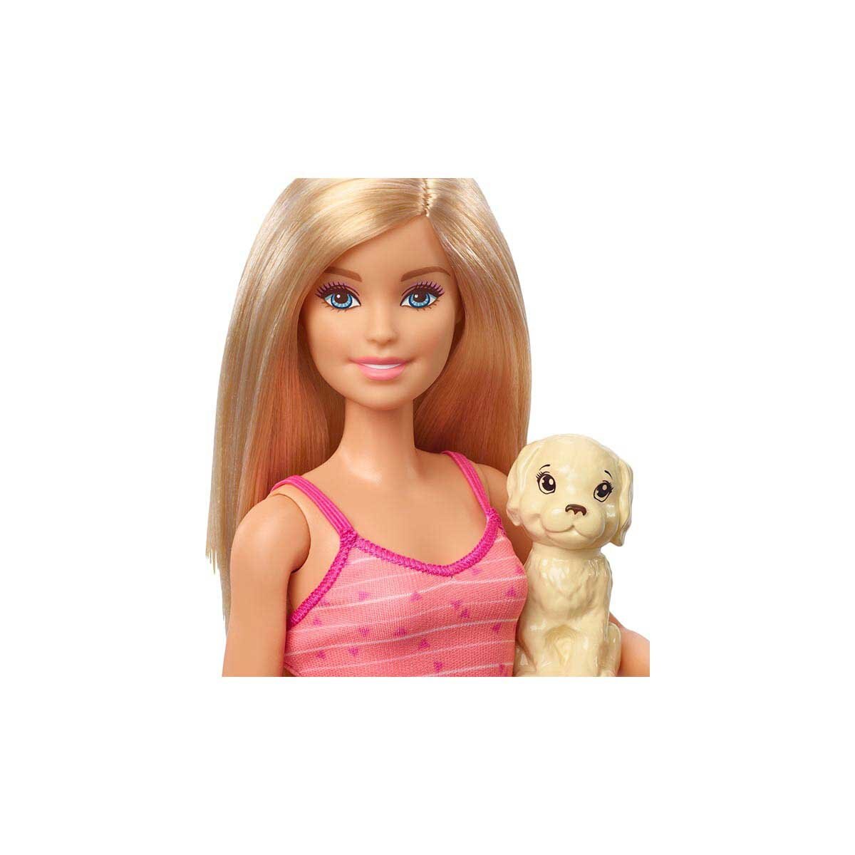 Barbie Cuidado de Cachorritos Mattel