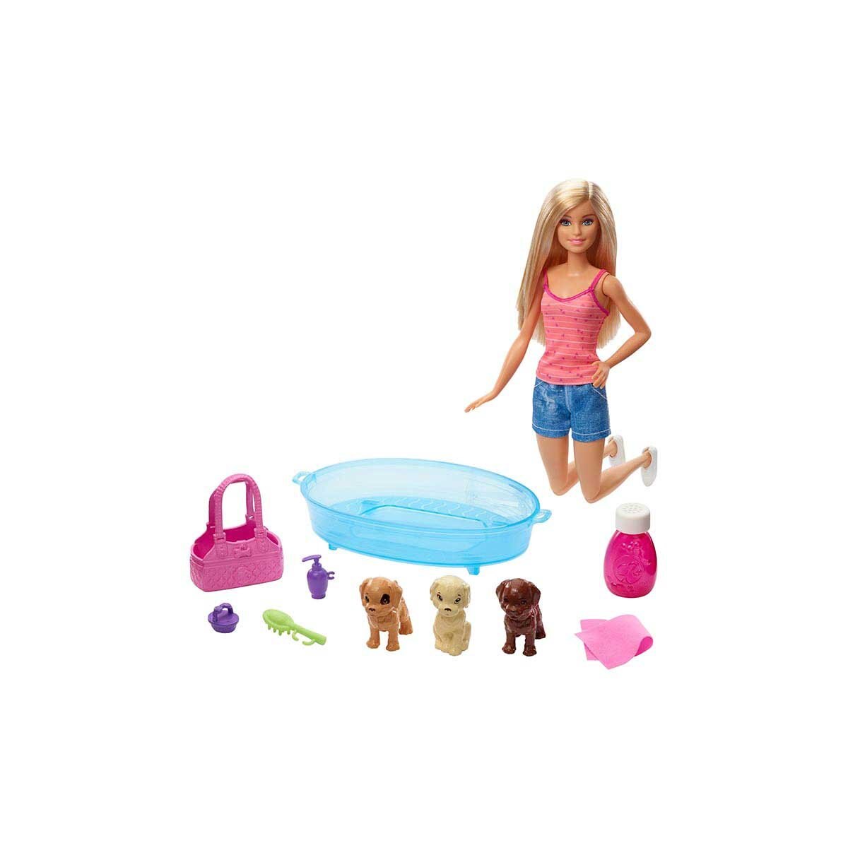 Barbie Cuidado de Cachorritos Mattel