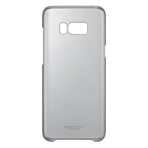 Cubierta Negra Clear para S8 Edge Samsung