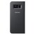 Cubierta Negra Led View para S8 Edge Plus Samsung
