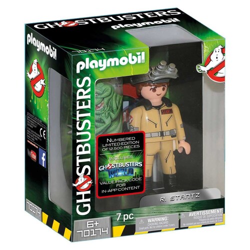 Figura Coleccionable R. Stantz Ghostbusters Playmobil