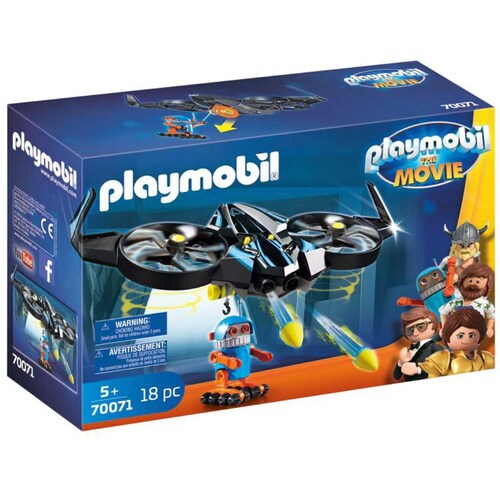 Robotriton con Dron Playmobil
