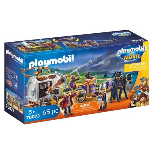 Charlie con Carro Prisión Playmobil