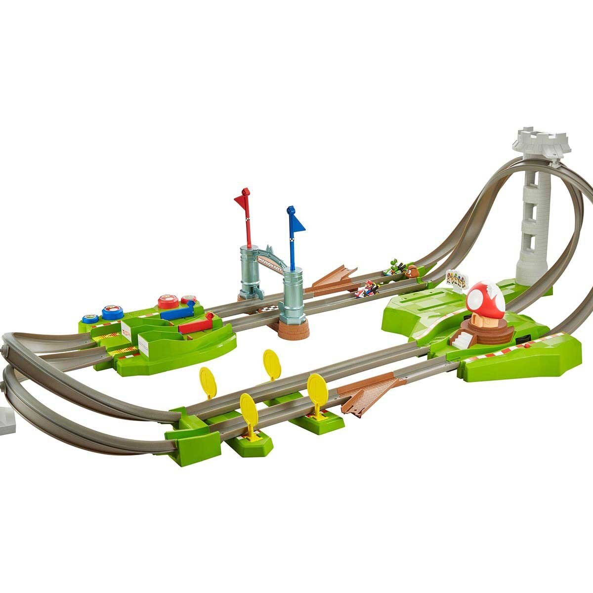 Mario Kart Pista de Circuito Largo Mattel