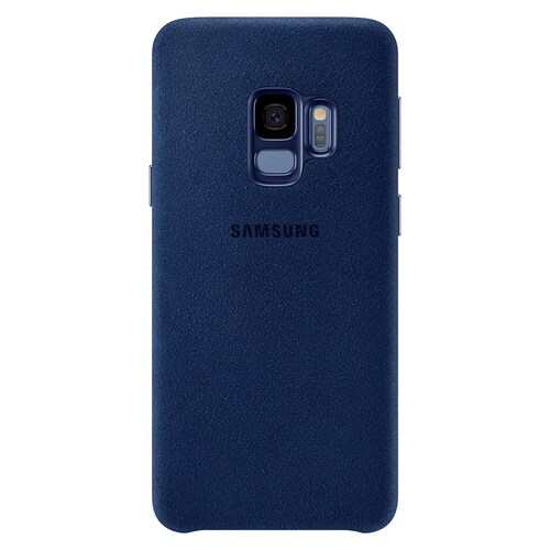 Cubierta Azul Alcatara para Galaxy S9 Samsung