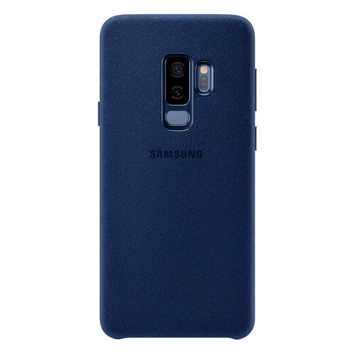 Cubierta Azul Alcantara para Galaxy S9 Plus Samsung
