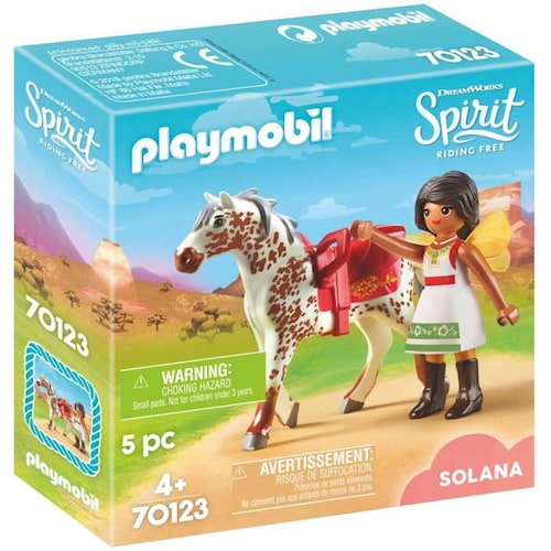 Solana con Caballo Playmobil