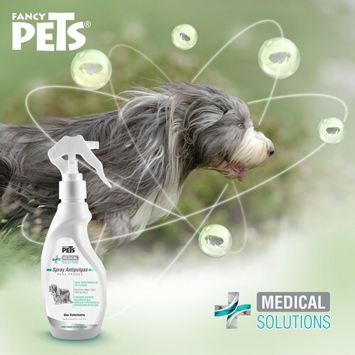 Spray Antipulgas Medical Solutions 250 Ml Fancy Pets Mod. Fl3924 para Perro