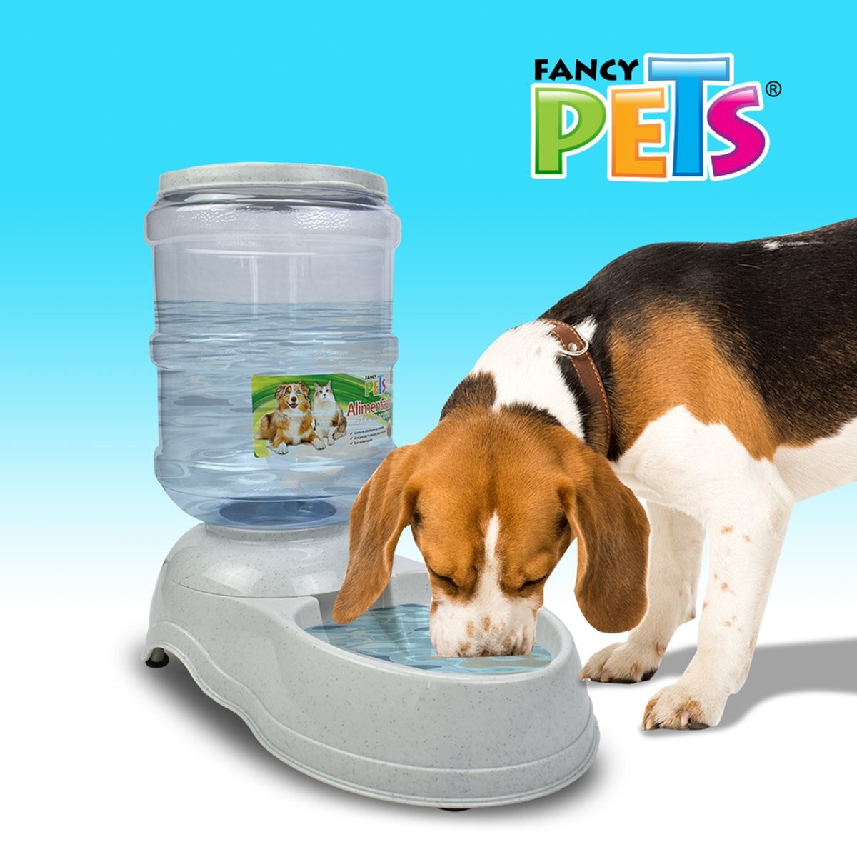 Alimentador Grande 15Lb- 6.8Kg para Mascota Acuario Lomas