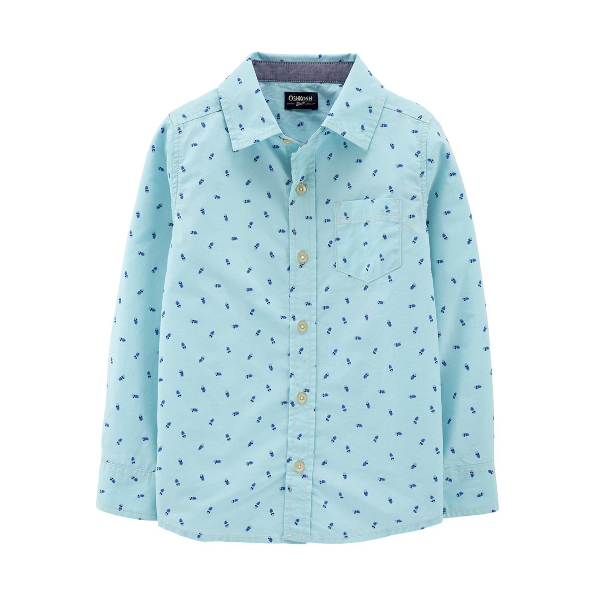 Camisa Azul para Niño Osh Kosh