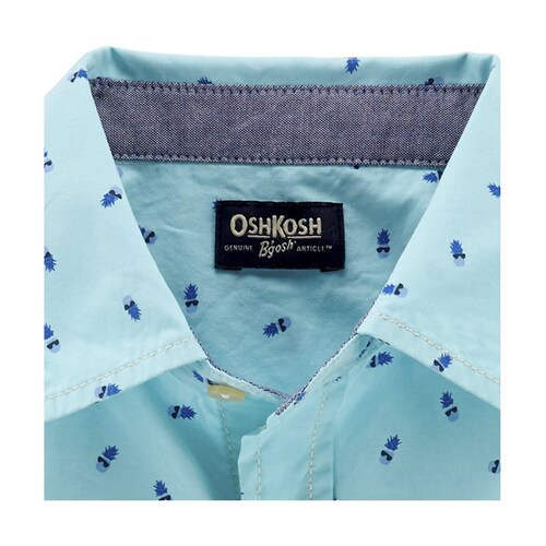 Camisa Azul para Ni&ntilde;o Osh Kosh