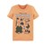 Playera Estampada Naranja para Bebé Carters