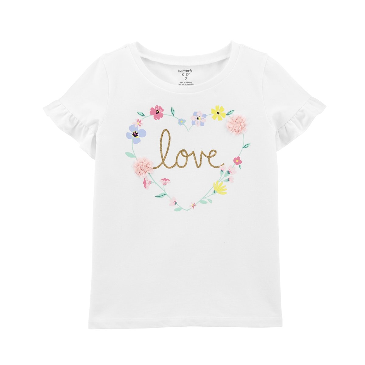 Playera blanca para discount niña