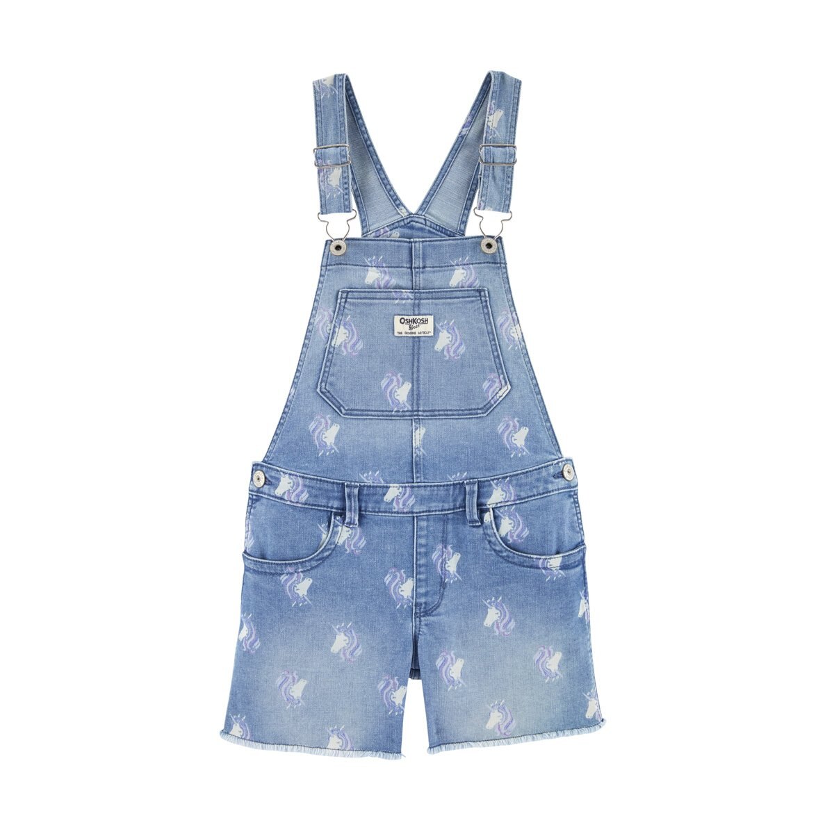 Short Azul Estampado de Unicornio para Niña Osh Kosh
