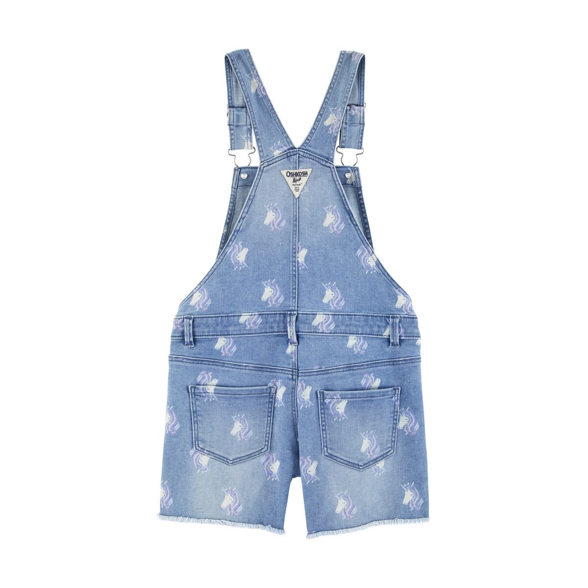 Short Azul Estampado de Unicornio para Niña Osh Kosh