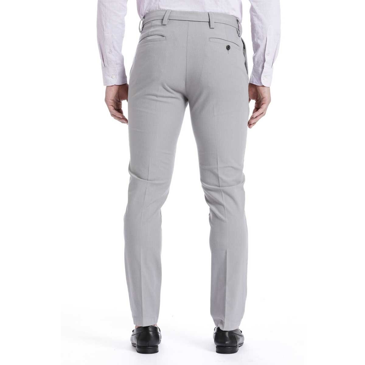 Pantalon Dockers Homme Coupe Droite Gris Stretch - Taille 34/29 - Neuf Avec Étiquettes