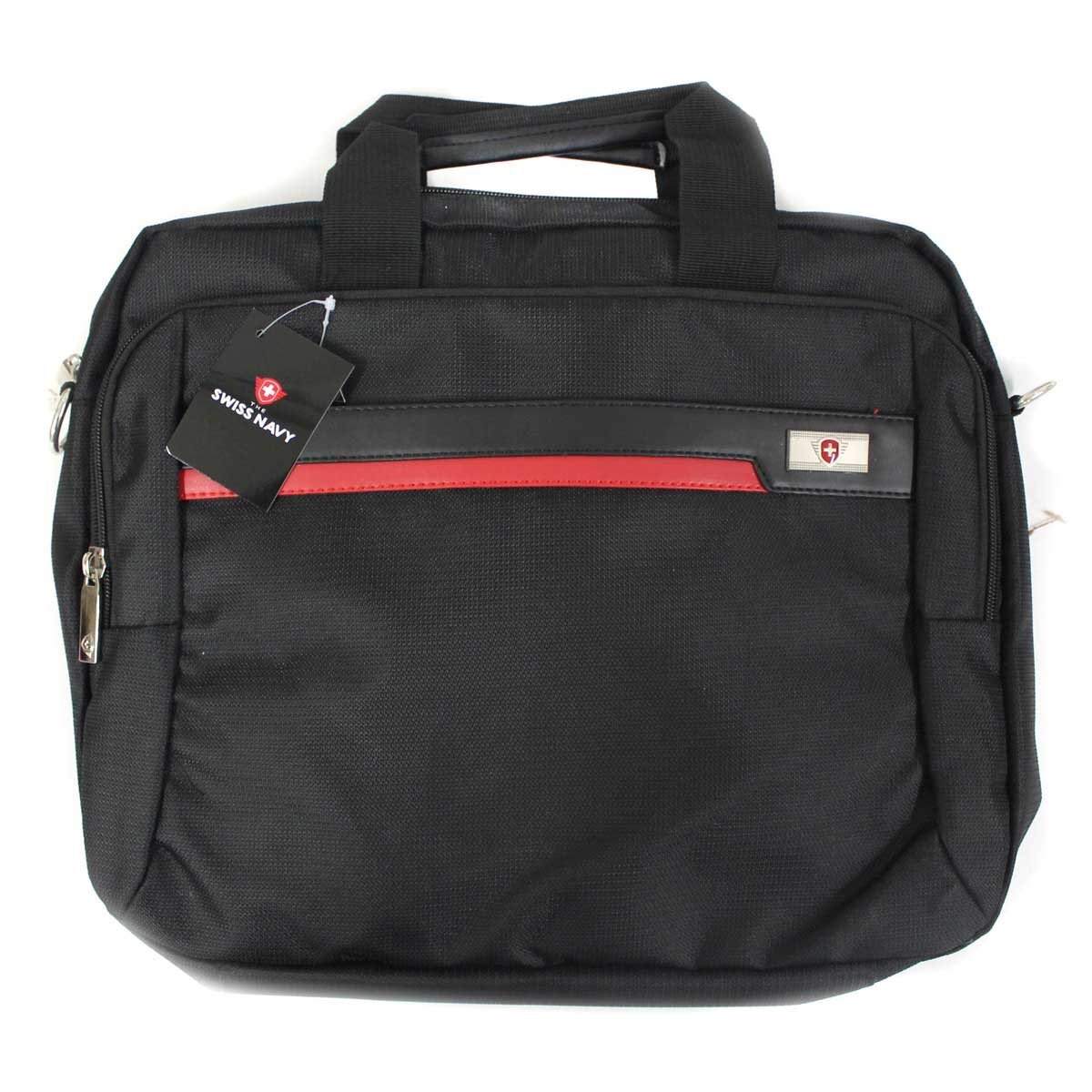 Bandolera Swiss para Caballero Navy Negra