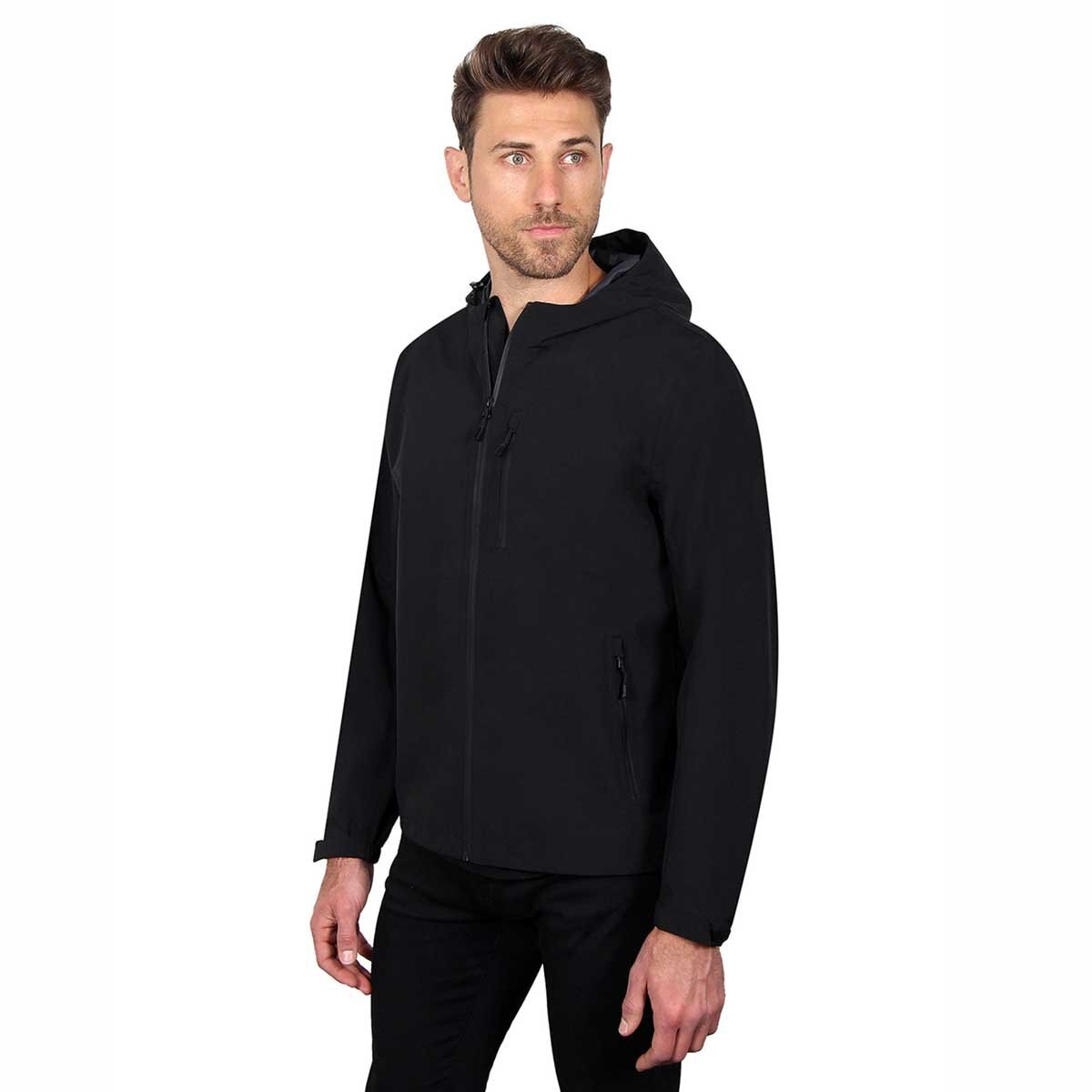 Chamarra Negra Impermeable para Caballero Haggar