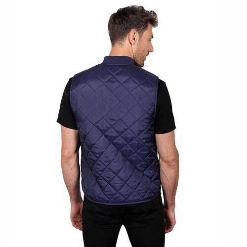 Chaleco Capitonado Azul para Caballero Cuello Mau Haggar