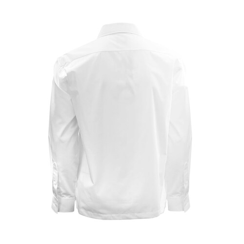 Camisa Manga Larga Blanco Lisa Manchester para Caballero