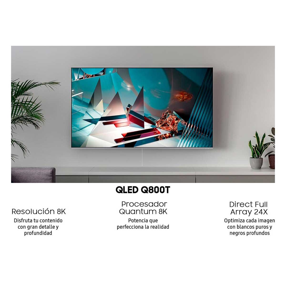 Pantalla 75" Qled 8K Qn75Q800Tafxzx Samsung