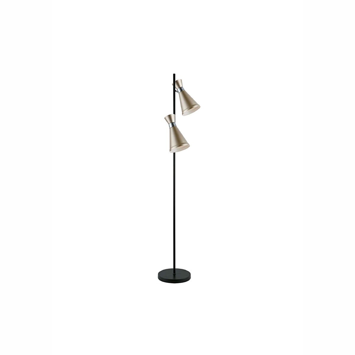 lampara de piso negro litedecor