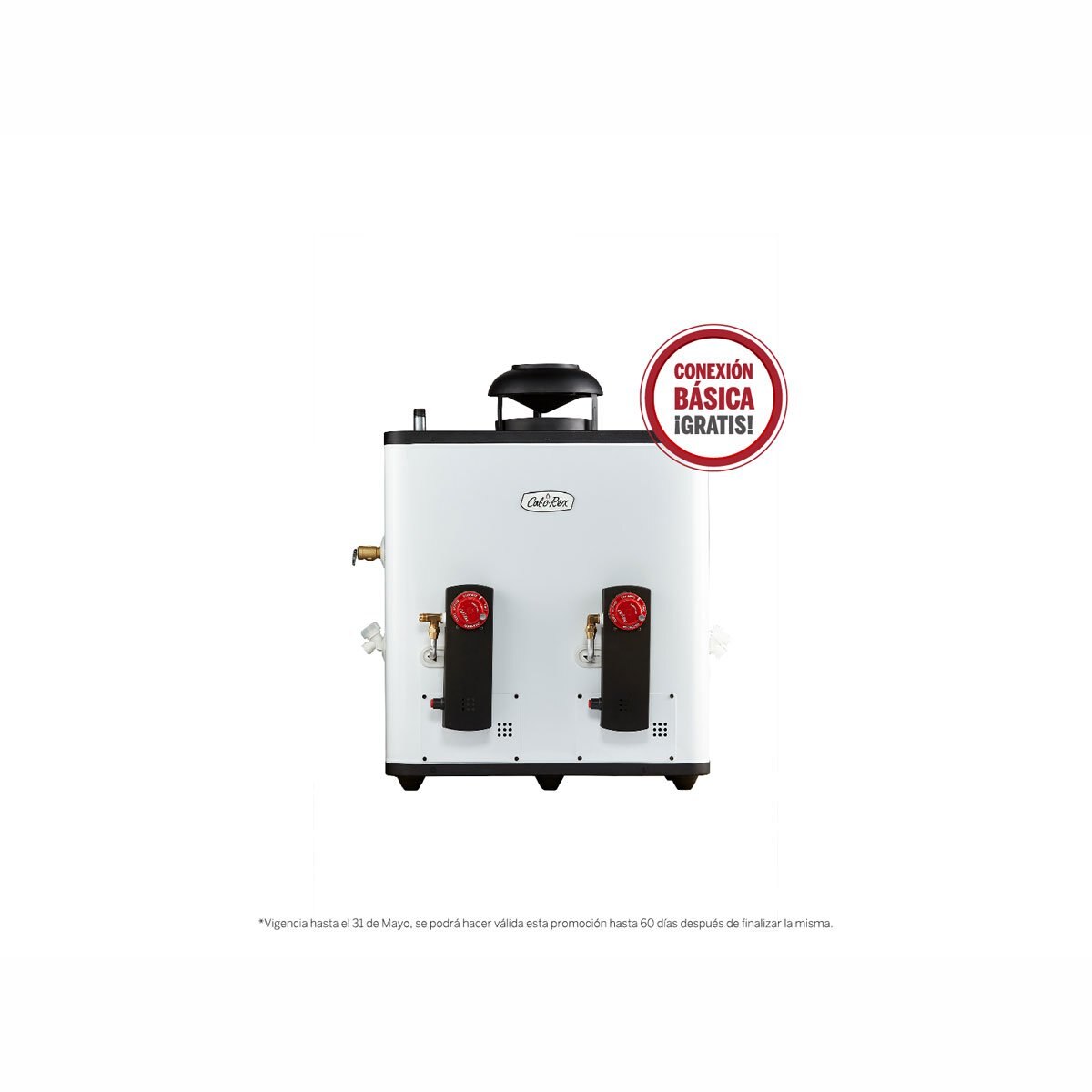 Calentador Paso Calorex Standard 15 Lts/min Nat Coxdp