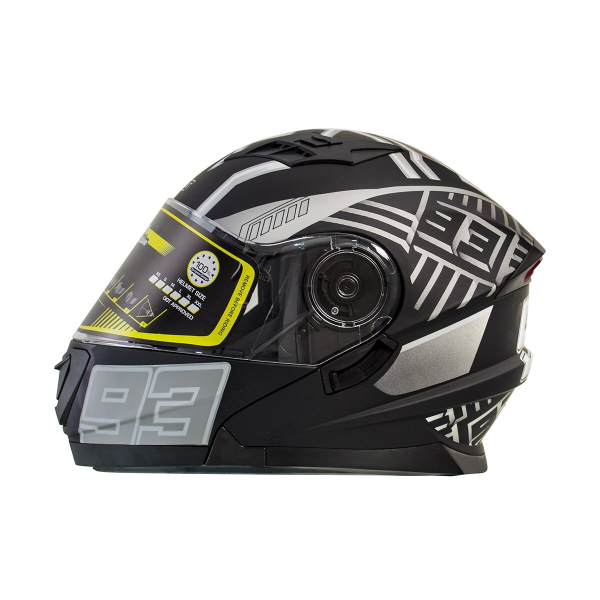 Casco negro con gris abatitle l axus - Sears