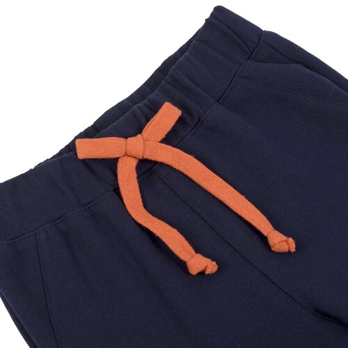 Conjunto para Ni&ntilde;o Playera Naranja con Jogger Azul Being 2 Nice