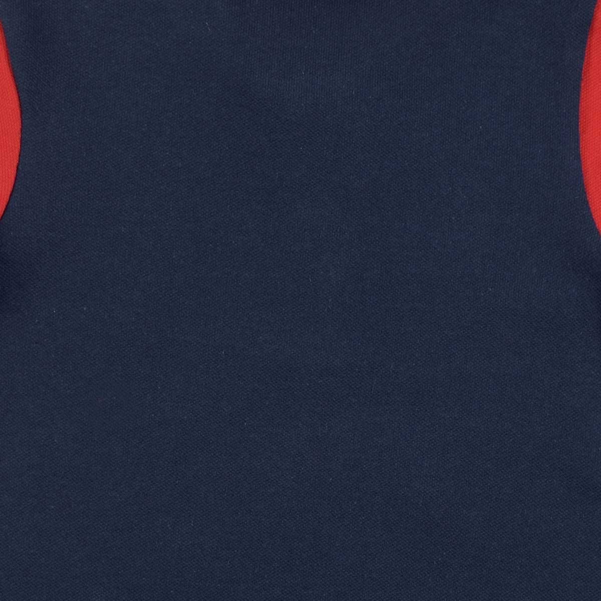 Playera Azul para Niño Manga Corta Roja Royal Polo Club