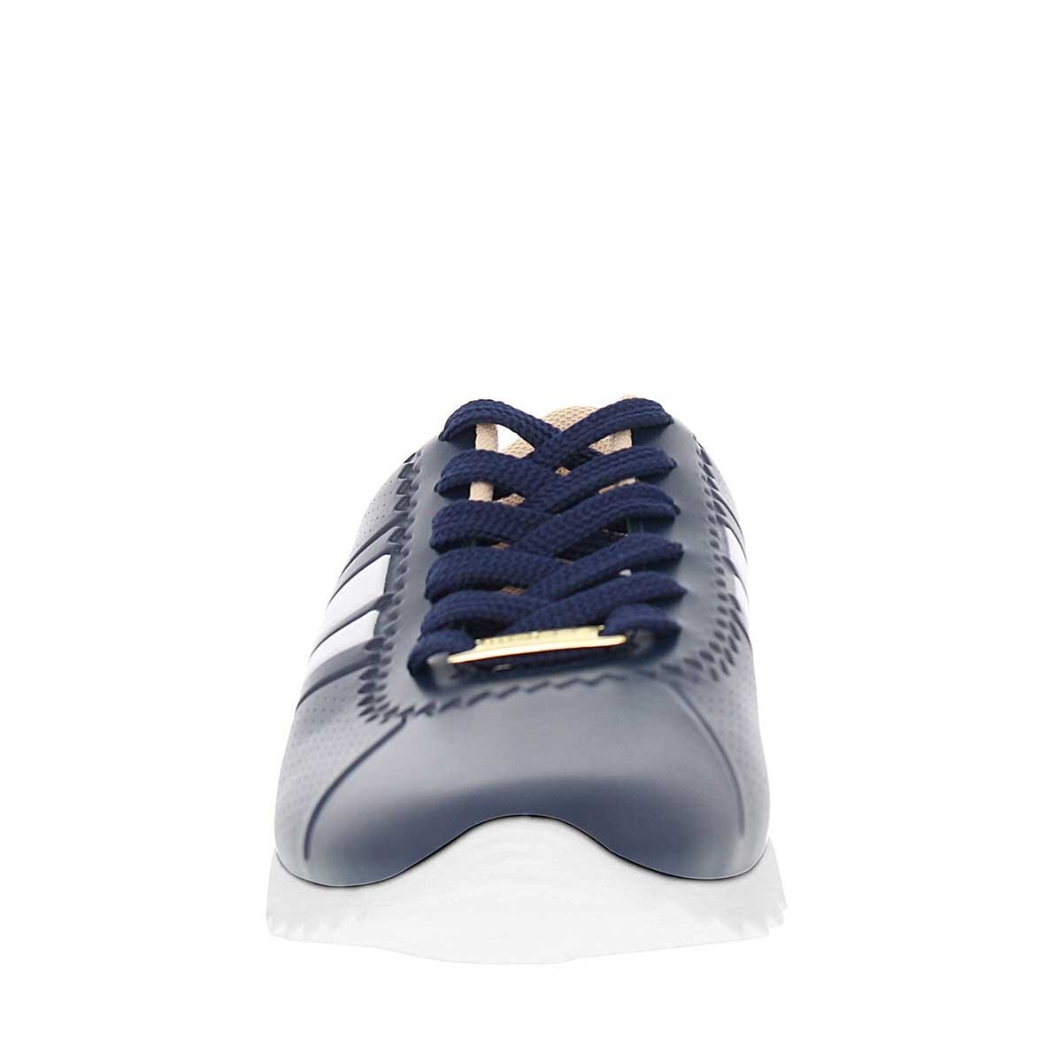 Tenis Azul Marino con Agujeta Moleca
