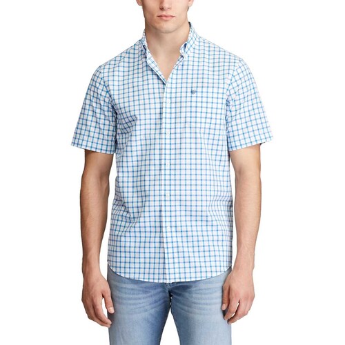 Camisa Easy Care Azul Chaps para Caballero