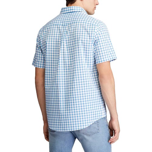 Camisa Easy Care Azul Chaps para Caballero