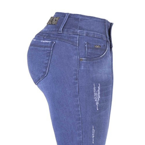 Jeans Tobillero con 2 Botones Cicl&oacute;n Jeans