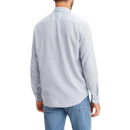 Camisa Azul Manga Larga para Caballero Levi's®