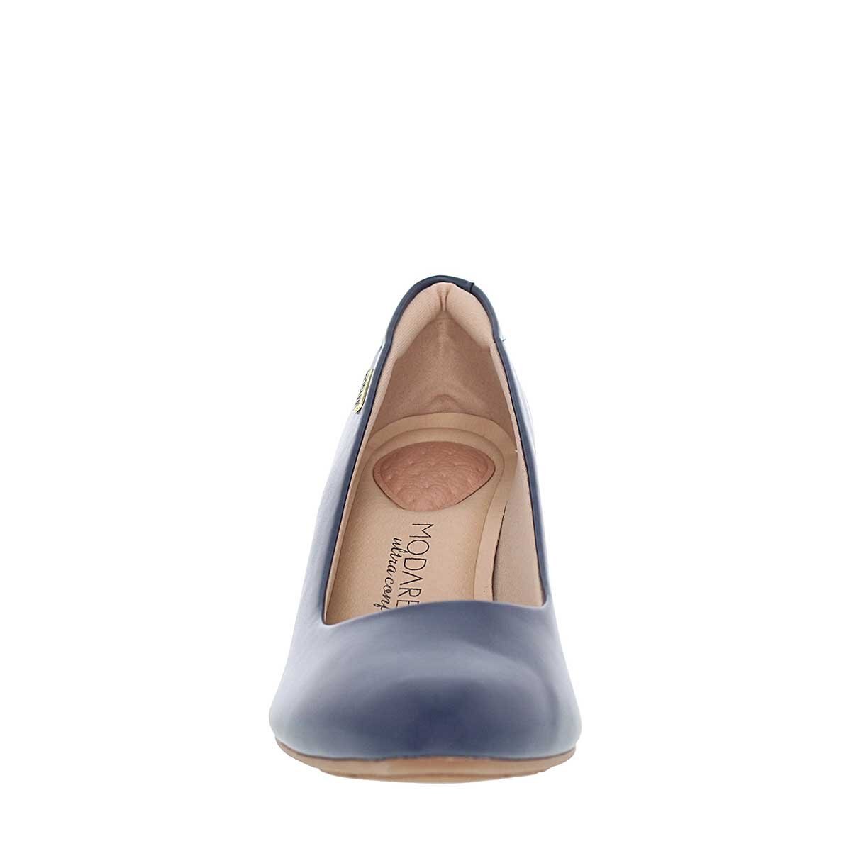 Zapatilla Azul con Tacón Confort Modare