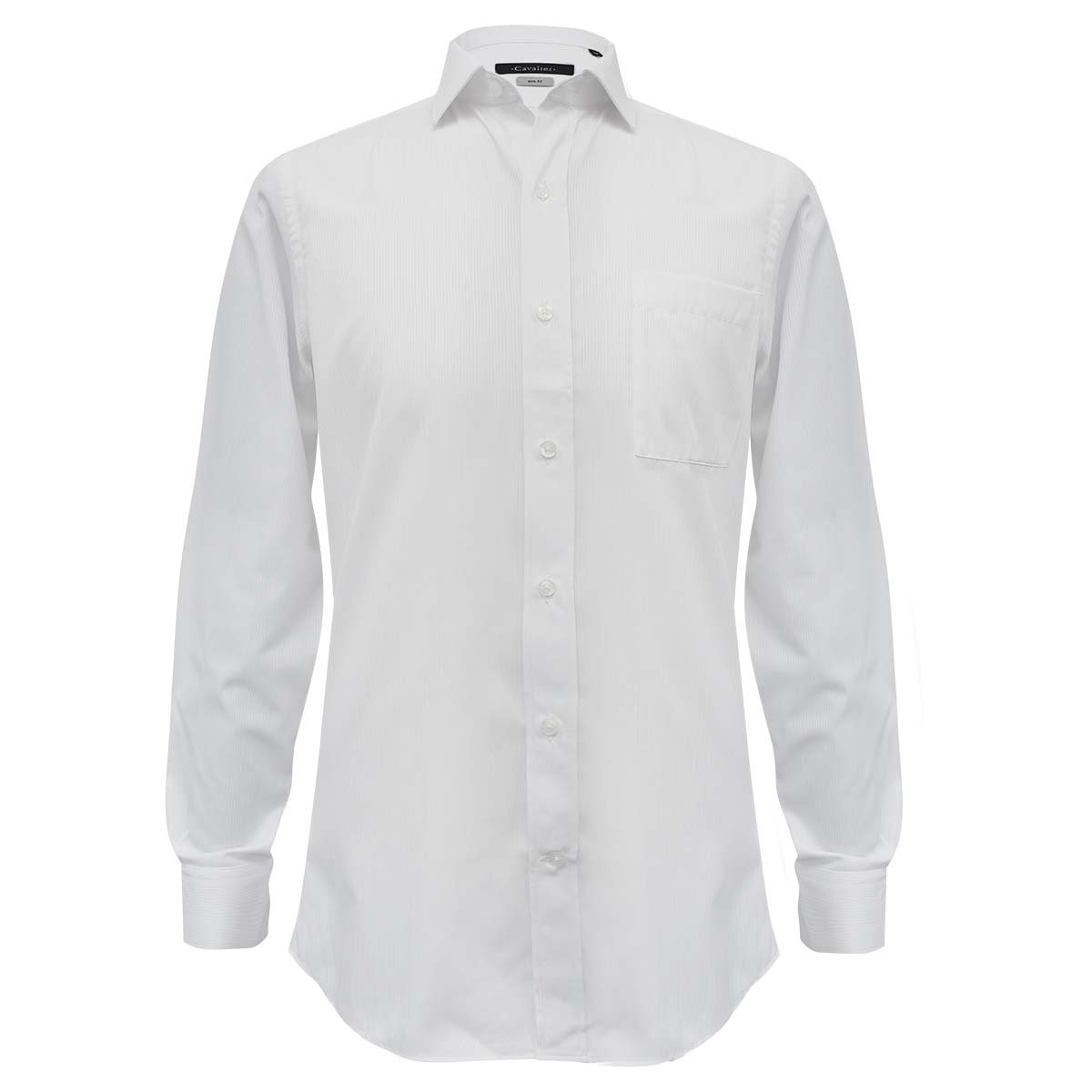 Camisa de Vestir Blanca Corte Slim Cavalier para Caballero