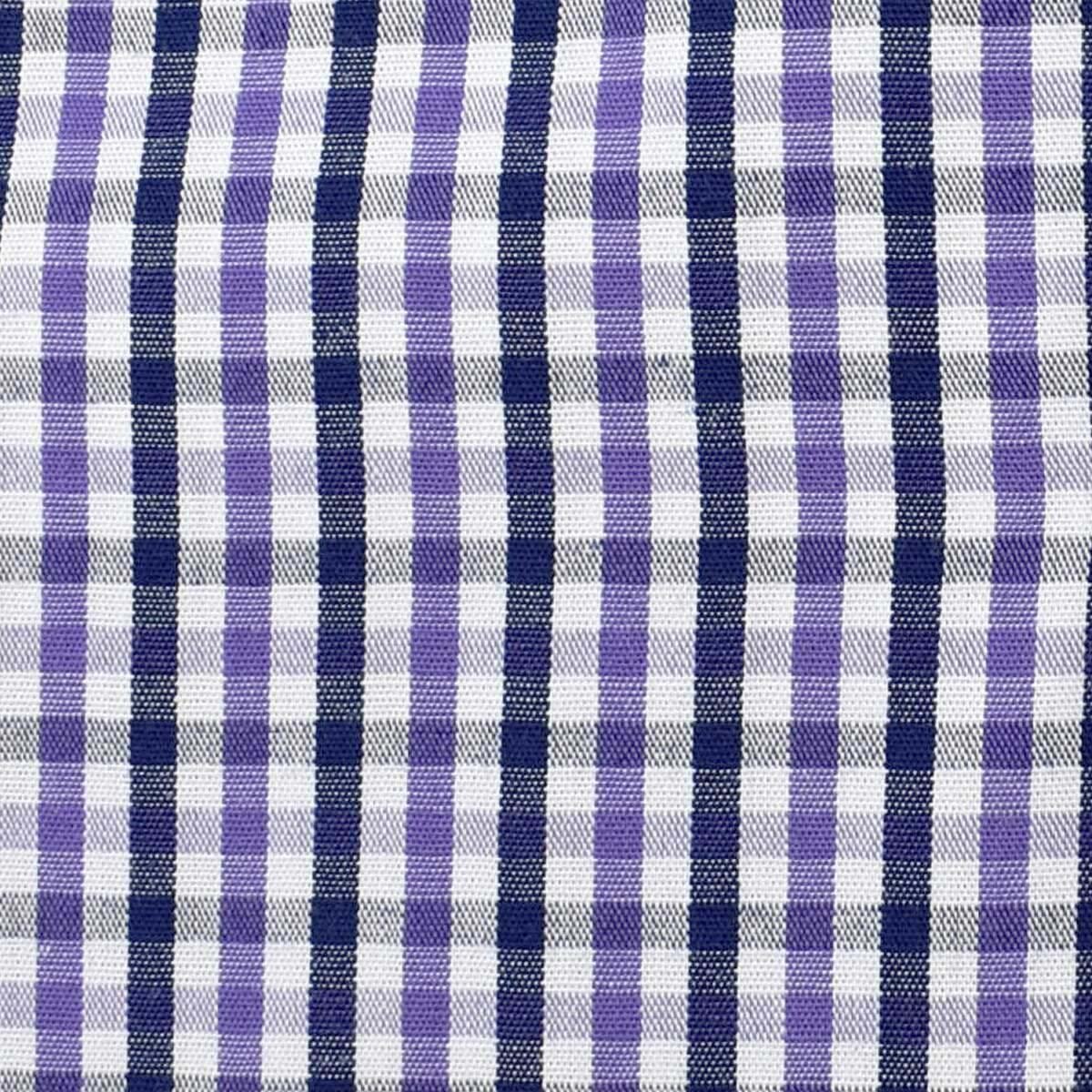 Camisa de Vestir Morado Combinado Corte Ultra Slim Chaps para Caballero