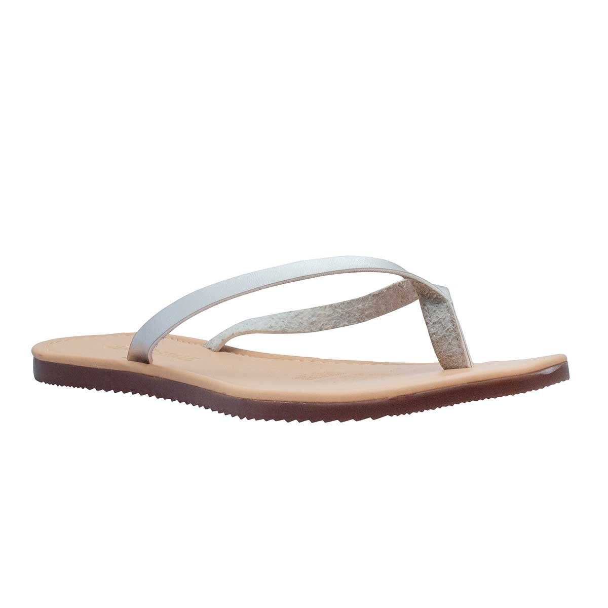 Sandalia Plateada Flip Flop Aeropostale
