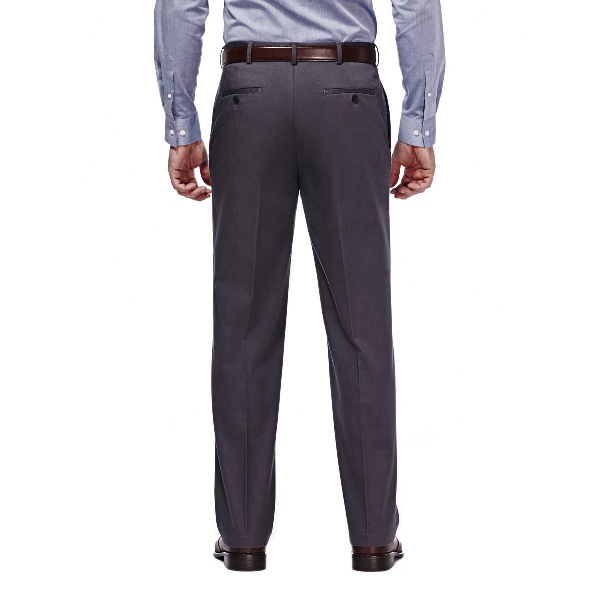 Pantalón Gris Obscuro Classic Fit para Caballero Haggar