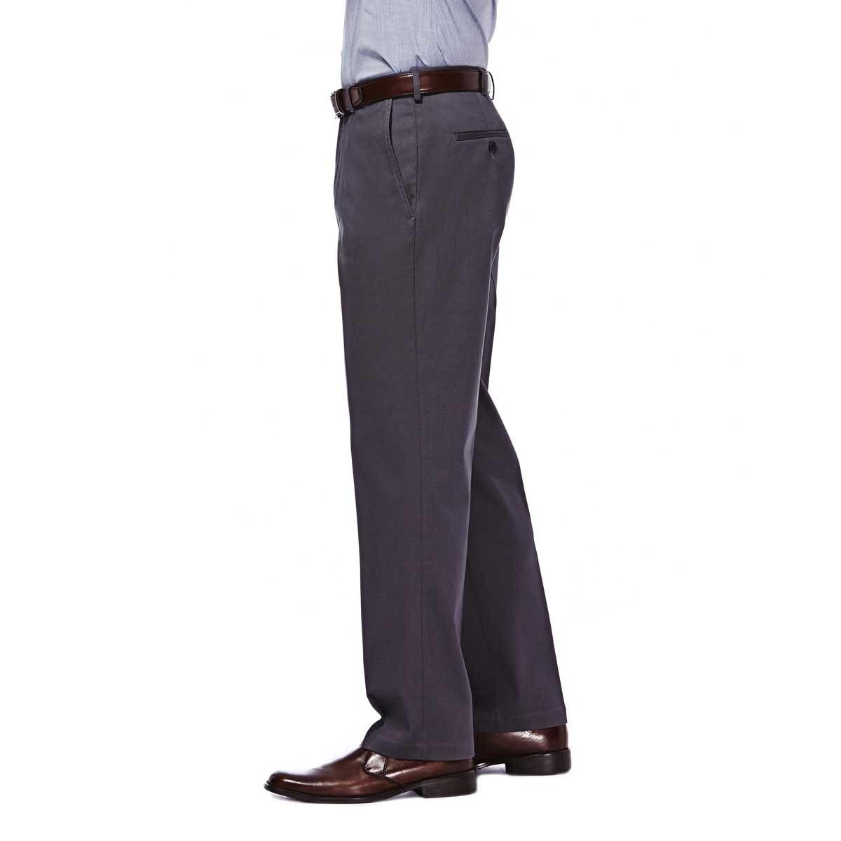 Pantalón Gris Obscuro Classic Fit para Caballero Haggar