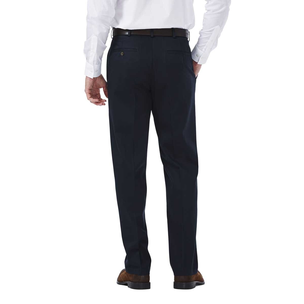 Pantalón Azul Medio Classic Fit para Caballero Haggar
