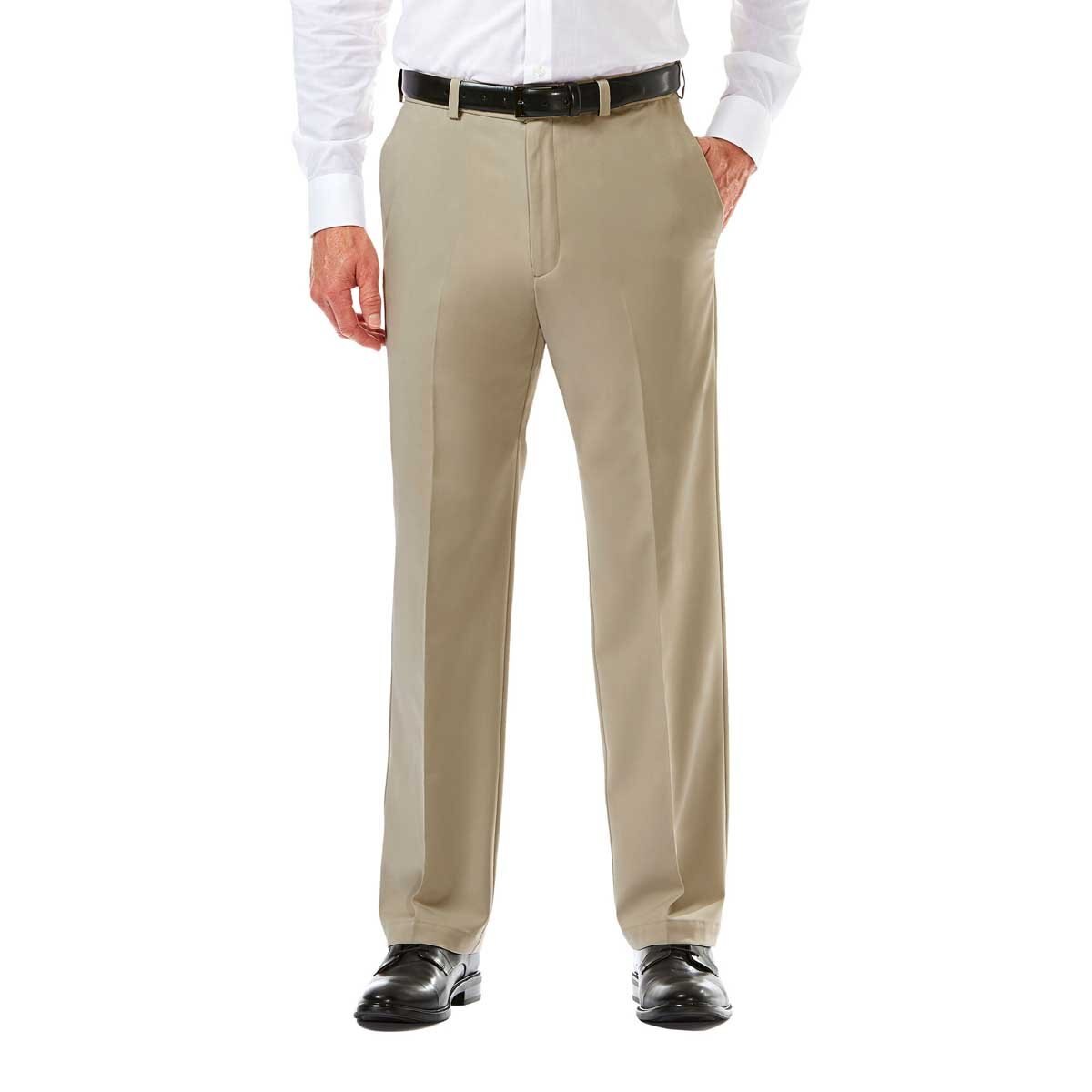 Pantalón Café Claro para Caballero Pro Classic Fit Haggar