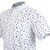 Camisa para Caballero Manga Corta Blanca Combinado Cavalatti