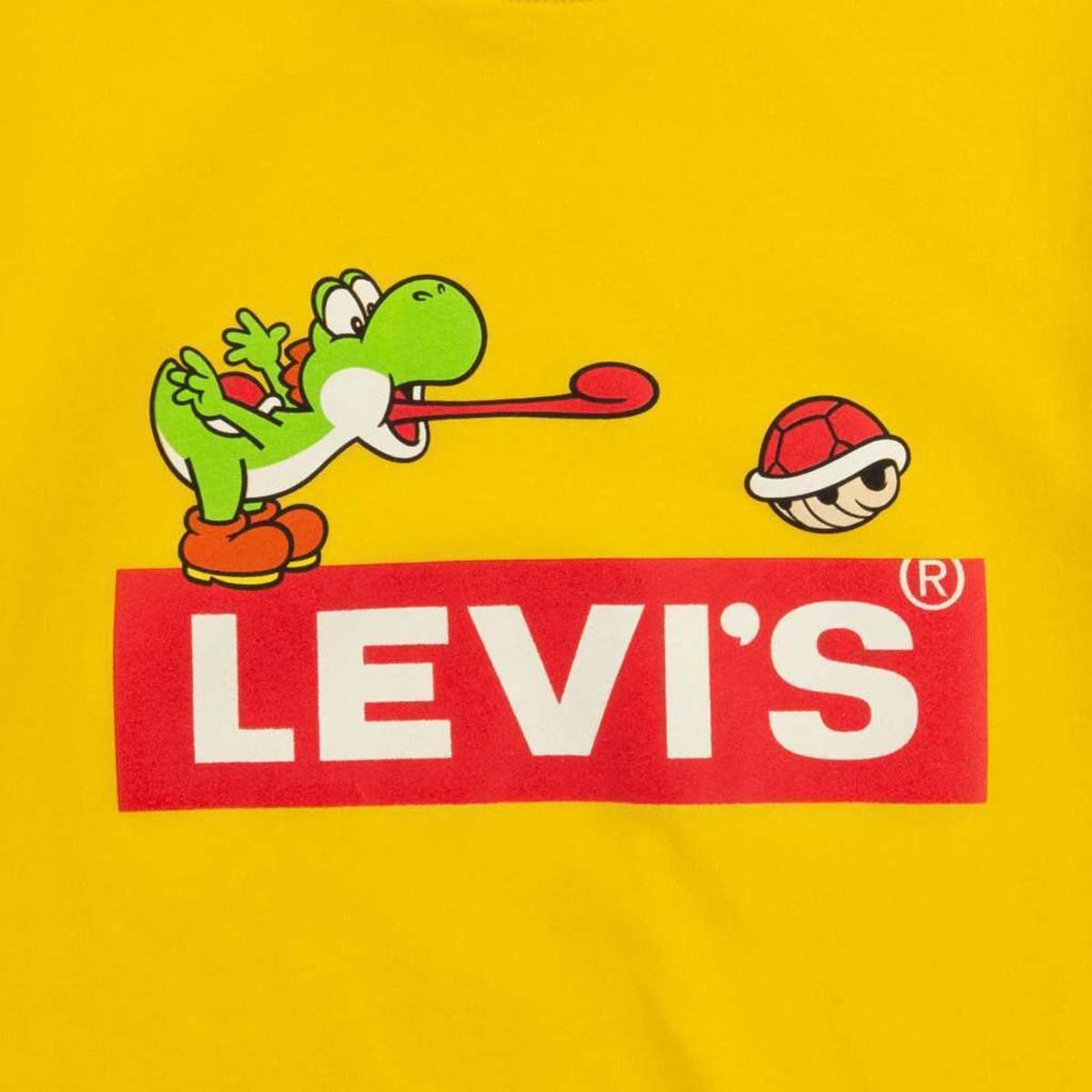 Playera Amarilla para Niño Levi's Nintendo