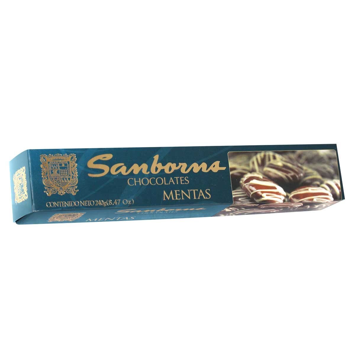 Caja de Chocolates Azul Mentitas 240 Gr Sanborns